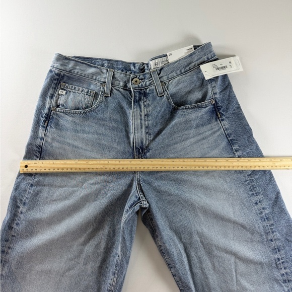 AG ADRIANO GOLDSCHMIED Hattie High-Rise Barrel Size 29 Intuition Japanese Denim - Picture 15 of 16